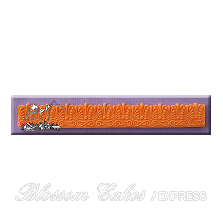 'Decorative Border 4' Sugarcraft Silicone Mould