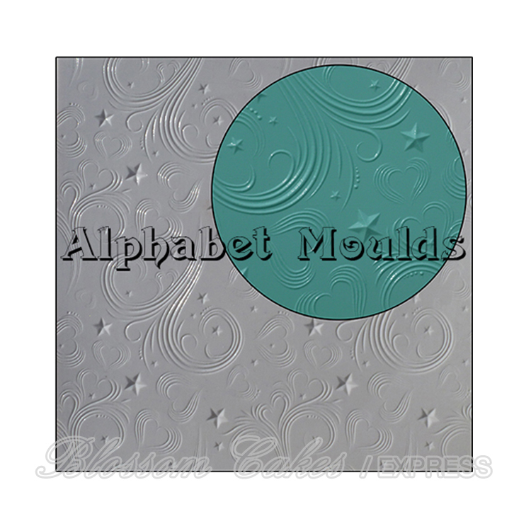 'Swirl Mat' Sugarcraft Silicone Mould