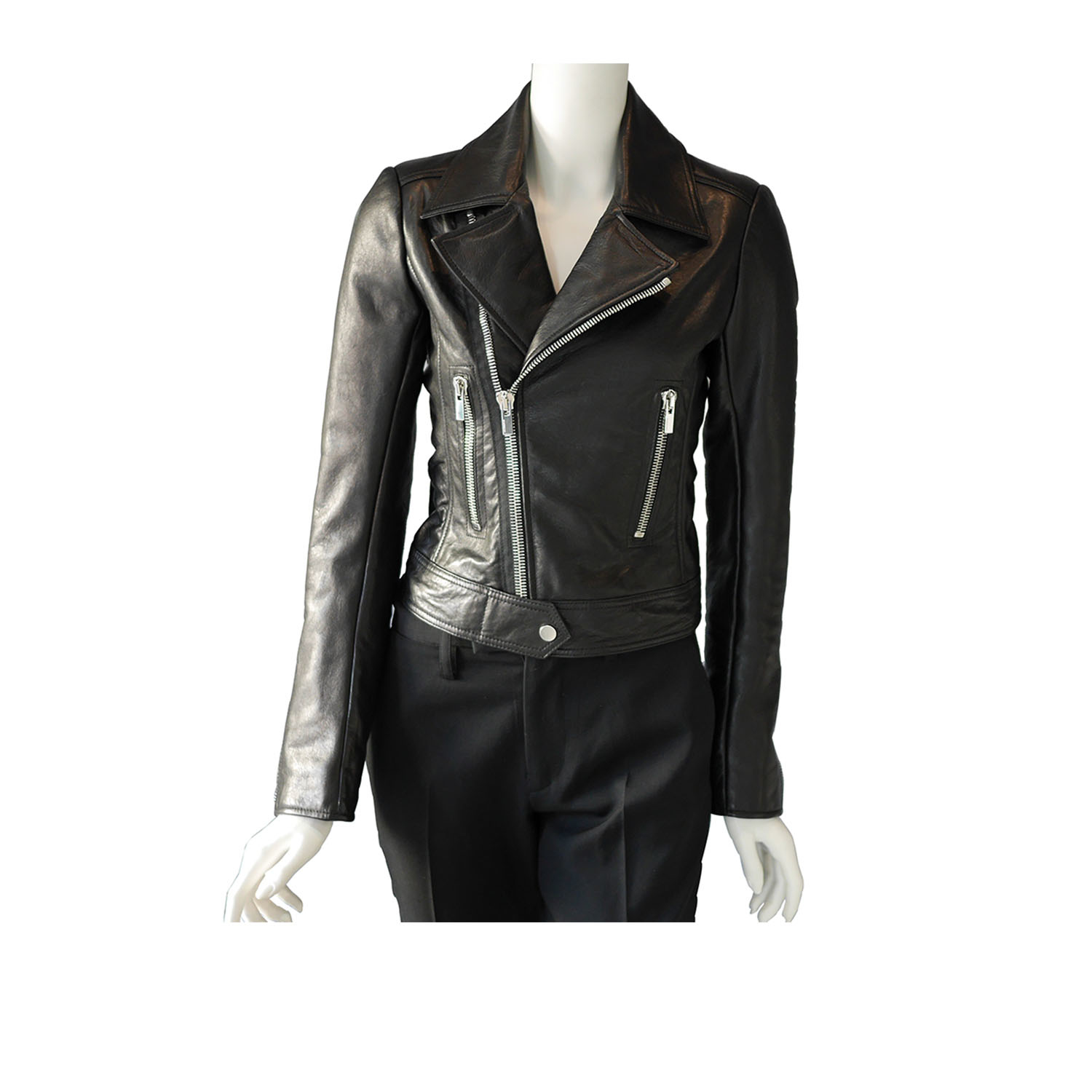 【BALENCIAGA】外皮夾克騎士風外套