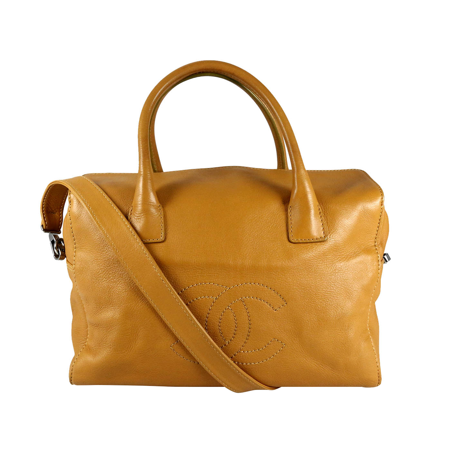 【CHANEL】小牛皮手提肩背包