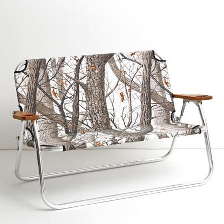 PeregrineXBallistics-Ecdysis Bench 聯名印花雙人椅-SNOW CAMO