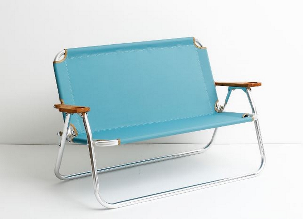 Peregrine Factory-Ecdysis Bench 素面雙人椅-孔雀藍