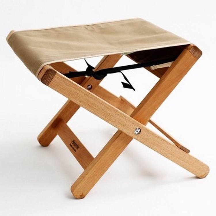Peregrine-Tick tuck stool-Beige 捲動式調節板凳 米色
