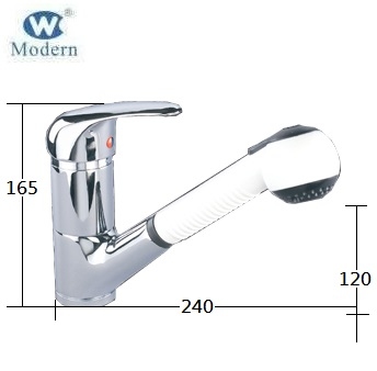 摩登 M-1069A 廚房用伸縮龍頭(立式)