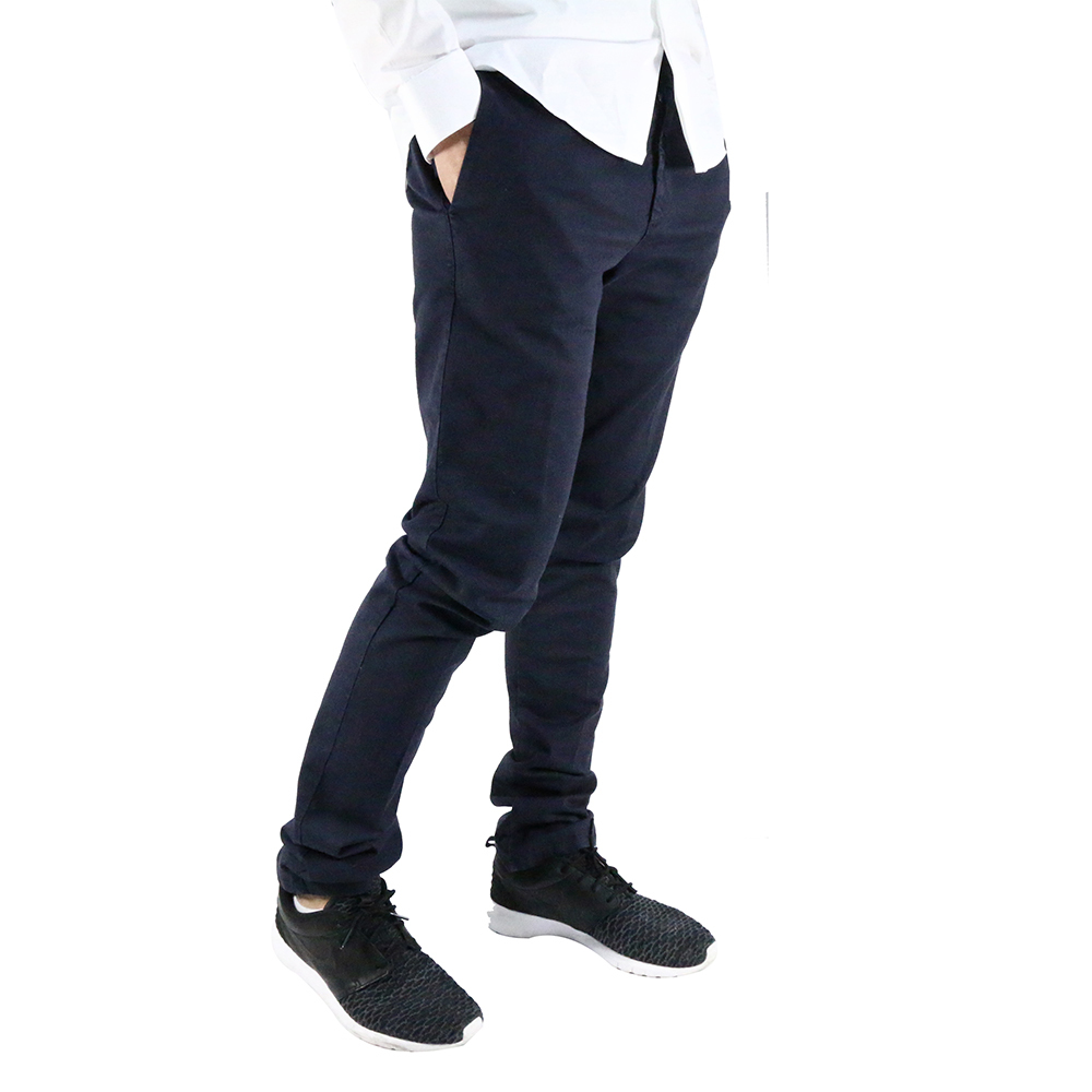 【KENZO】長褲(深藍)  F655PA0041TA 77