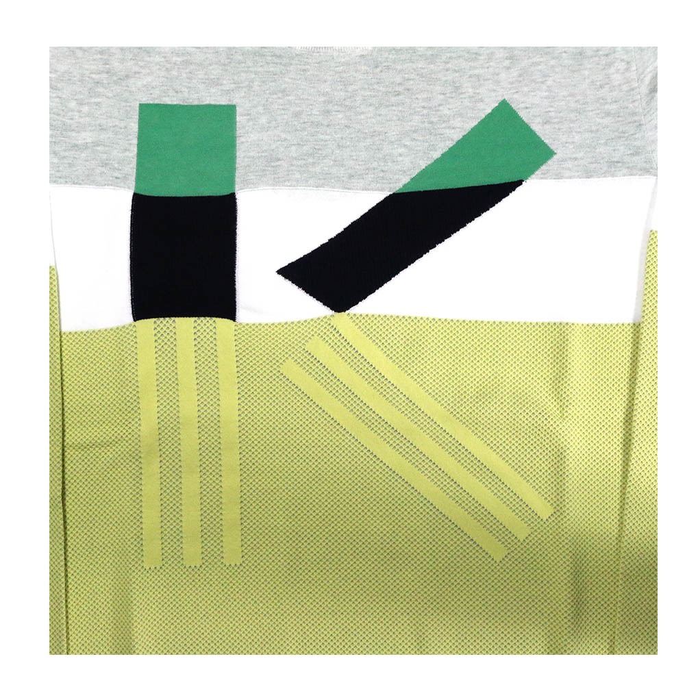 【KENZO】k LOGO長袖上衣(拼色) F655PU2223LB 93