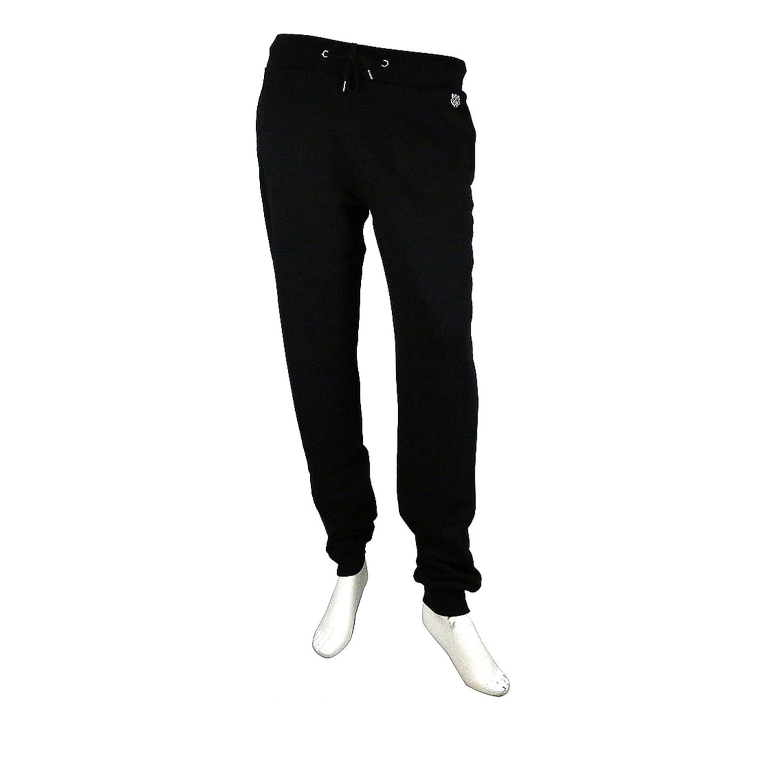 【KENZO】素面束口休閒褲(黑色)  2PA721950 99