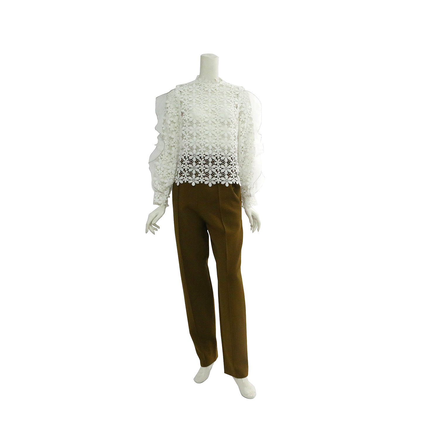 【self-portrait】長褲 (橄欖色) SP9098/OLIVE GOLD