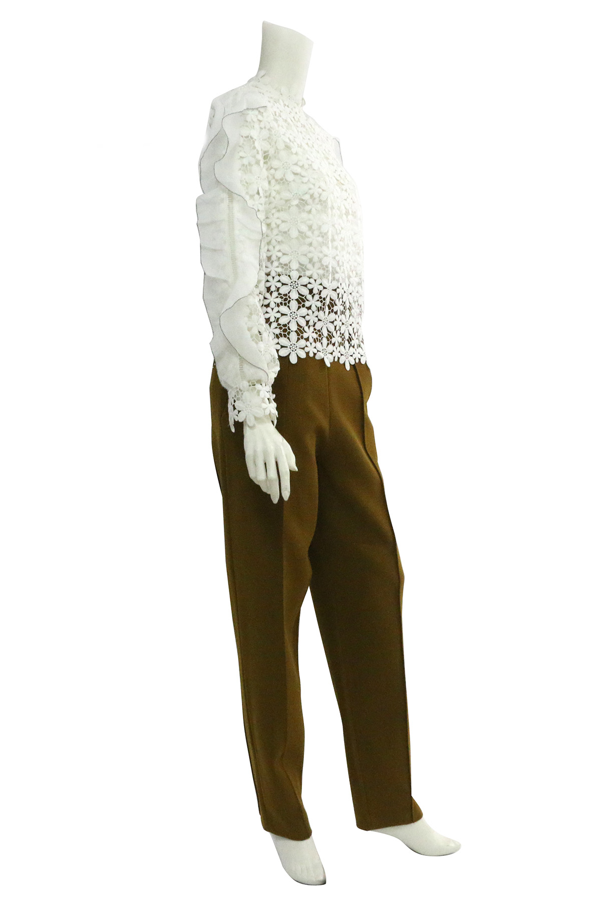 【self-portrait】長褲 (橄欖色) SP9098/OLIVE GOLD