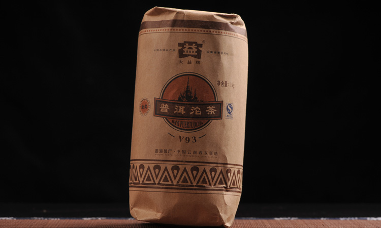 2007年大益普洱熟茶V93 701批袋裝沱茶(1KG/袋)