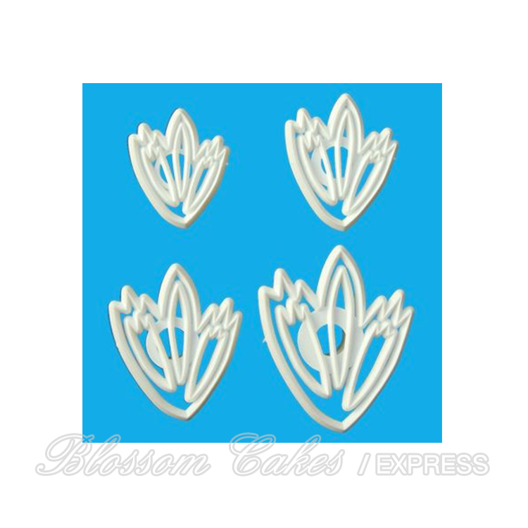 OP Lace Leaf Cutter Set 35, 40, 50, 60mm