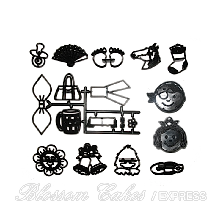 'Assorted Mini Set' Patchwork Cutters