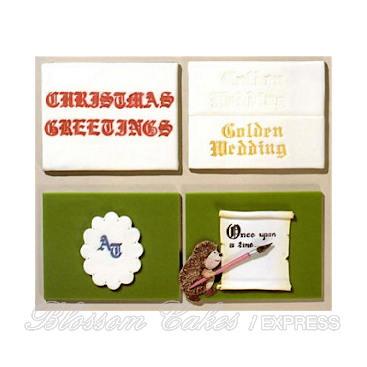 'Old English Alphabet' Patchwork Embossors