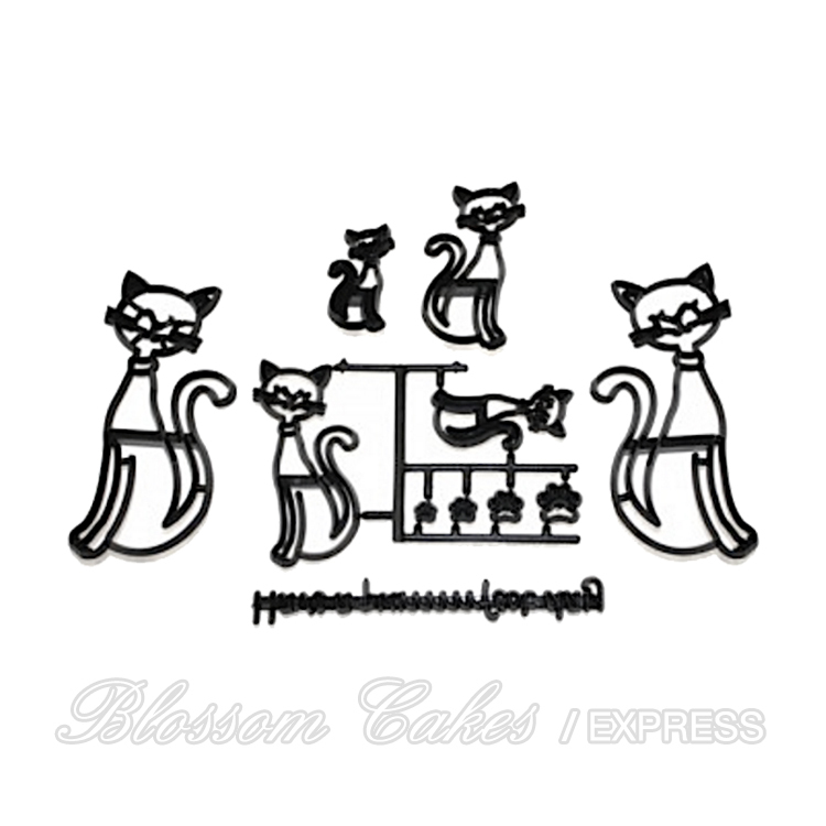 'Cats Set' Patchwork Cutters