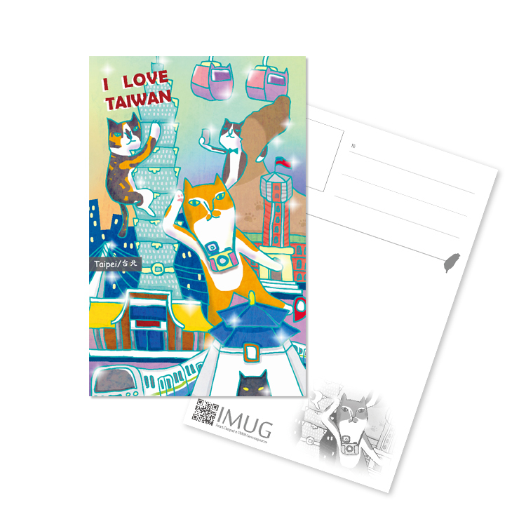 Mix Cats - 米克斯貓 - 明信片 - 台北