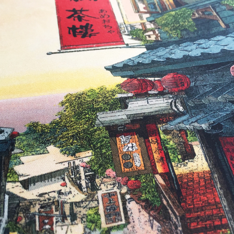 擦拭布-小城故事