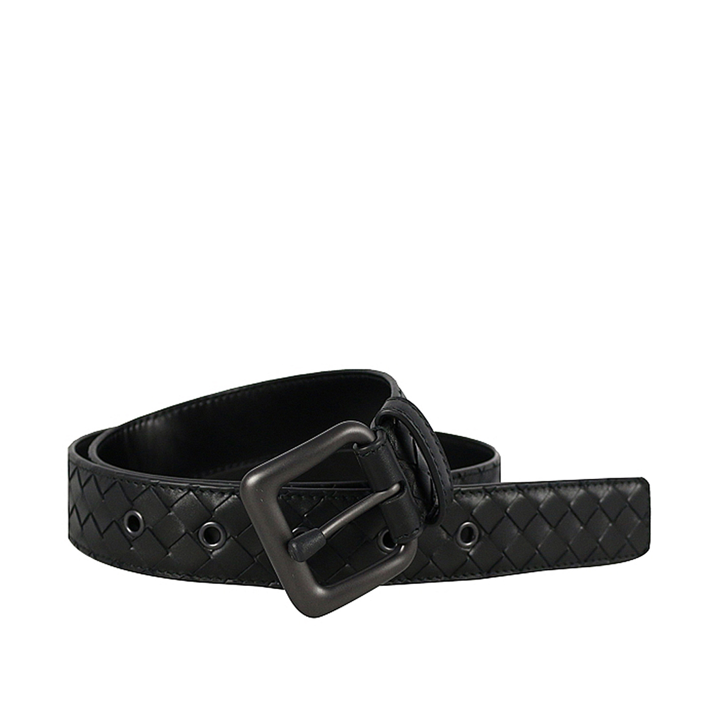 【BOTTEGA VENETA】牛皮編織皮帶