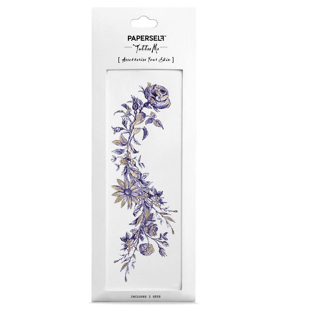 花圈手環-金 Rosy and Daisy - Bracelet (gold)