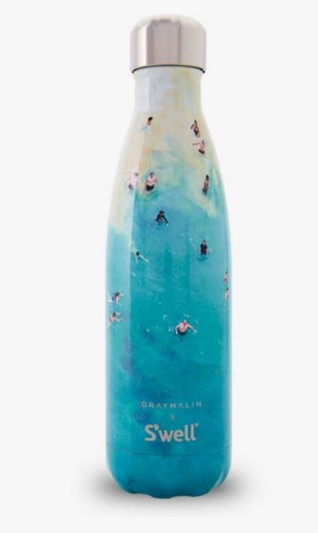 S'wellxGray Malin Limited Edition-TEAL OCEAN-17oz-美國時尚不鏽鋼保冷.保溫瓶(500ml)