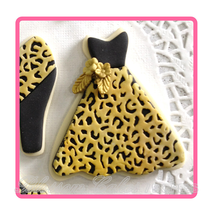 Katy Sue Design Mat - Leopard Print - Silicone Mould