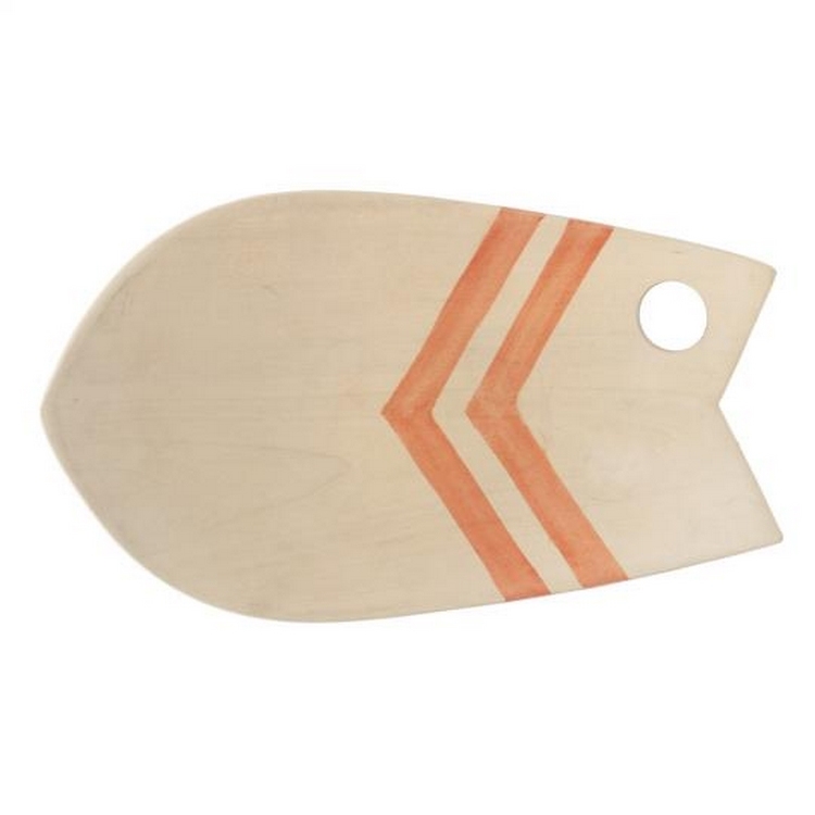 NODATE mug x Monro-HOLE-PLATE- FISH TALE (DELTA)-魚的故事三角條紋盤-DELTA