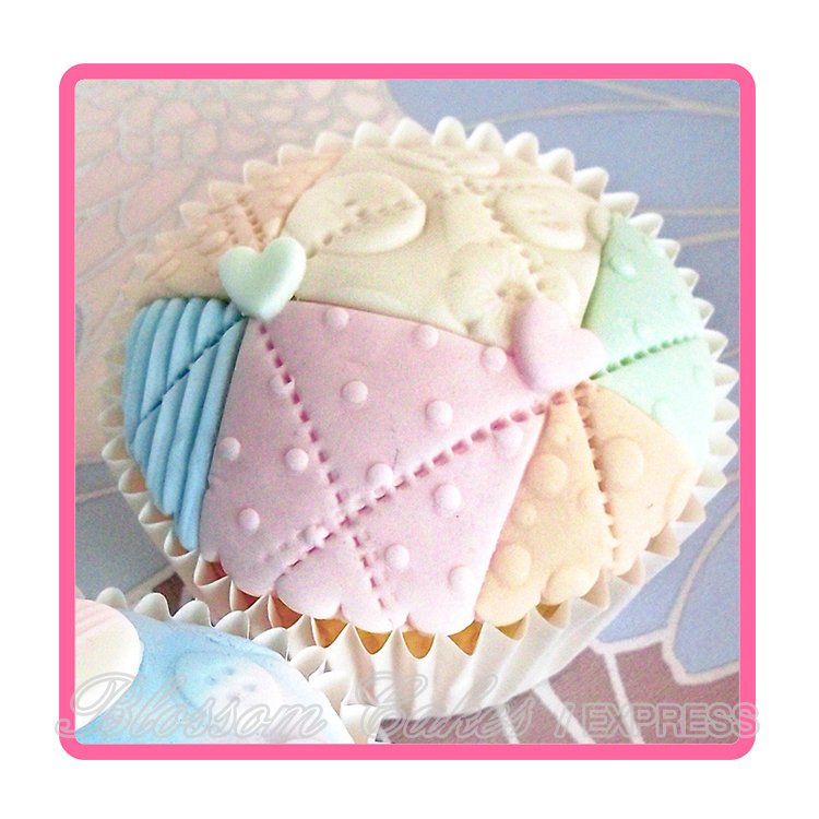 Katy Sue Design Mat - Patchwork Quilt - Silicone Mould