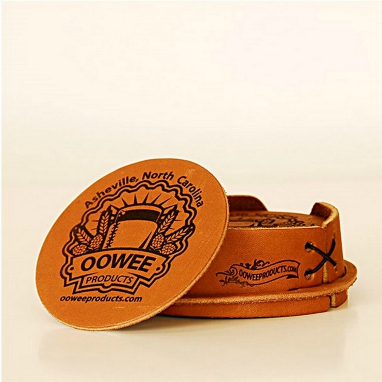 CupsCo-Oowee 手工皮製杯墊( 6入組)