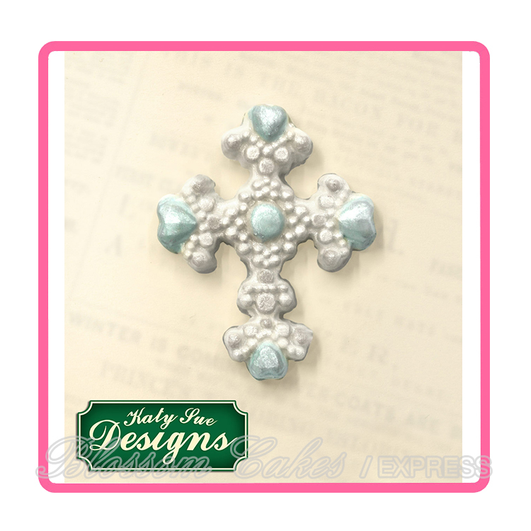 Katy Sue Beaded Cross - Silicone Mould