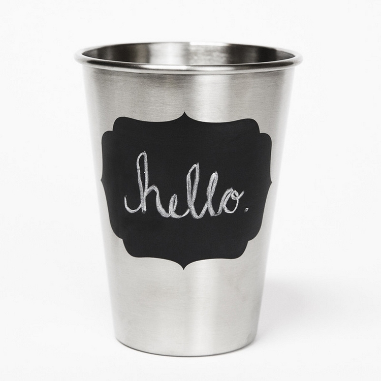 CupsCo-不鏽鋼杯 -黑板Chalkboard