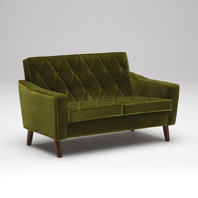 Lobby Chair 雙人沙發 / 綠絨布