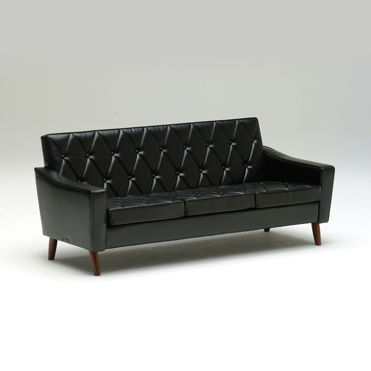 Lobby Chair 三人皮革沙發