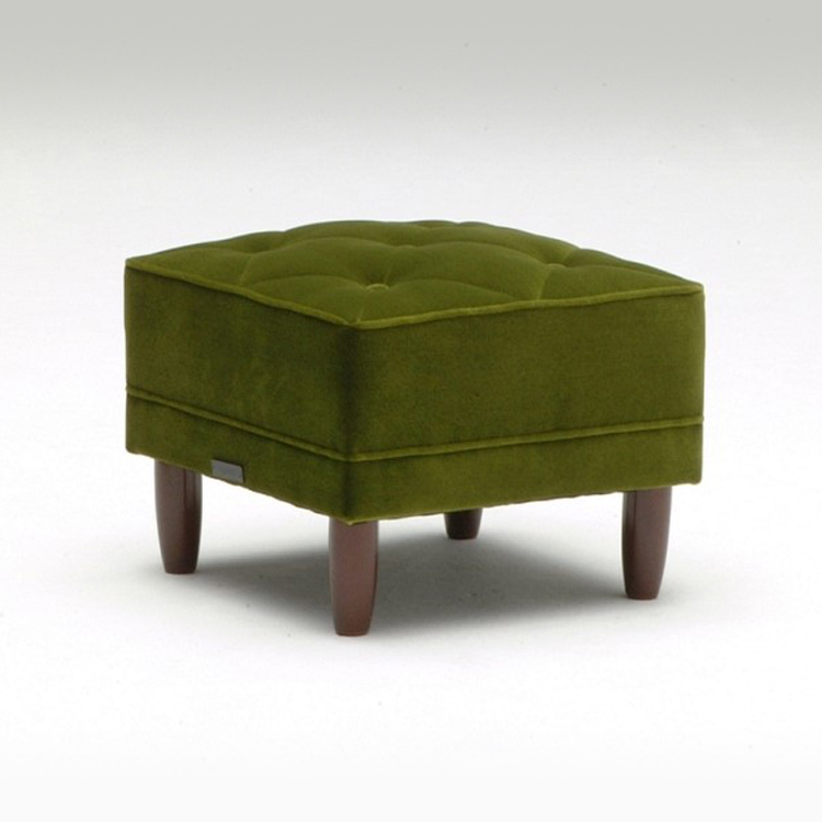 Ottoman 綠絨布椅凳