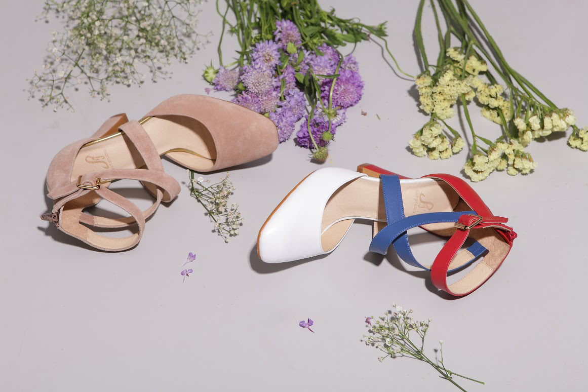 腰空高跟涼鞋 MIT款