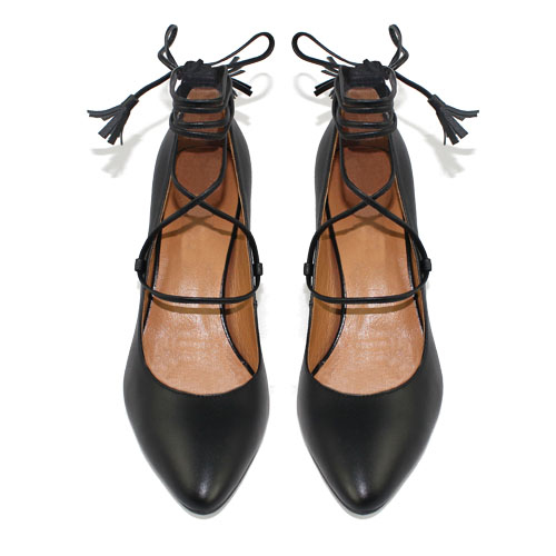 綁帶高跟鞋(二色)MIT款