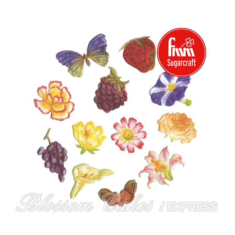 FMM Flowers & Fruits Tappit Cutter Set