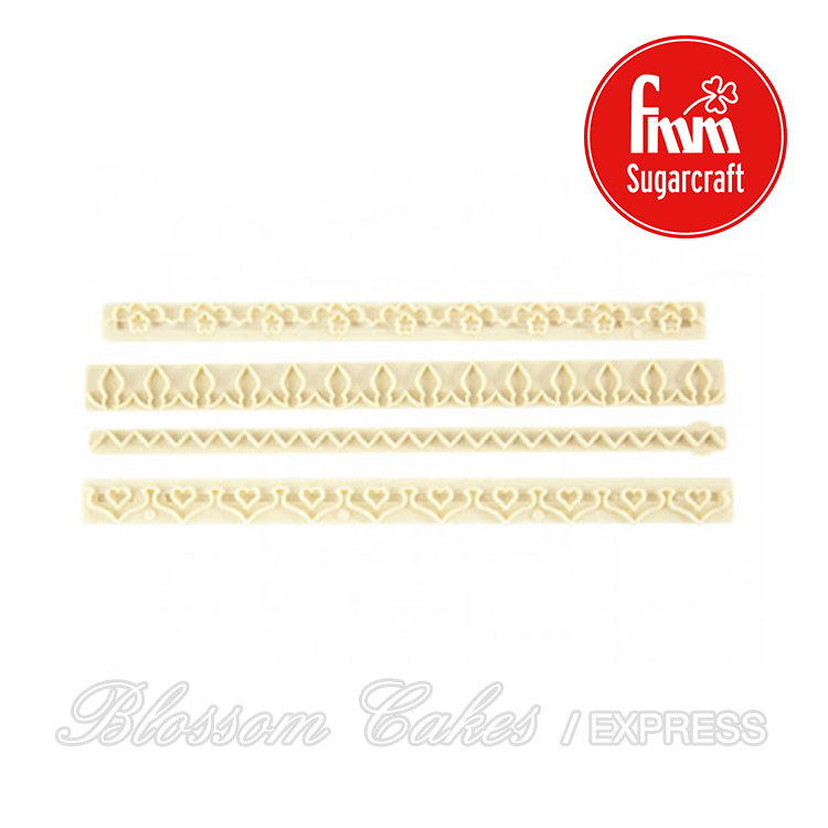 FMM Straight Frill Cutter Set 2 (Frills 5-8)