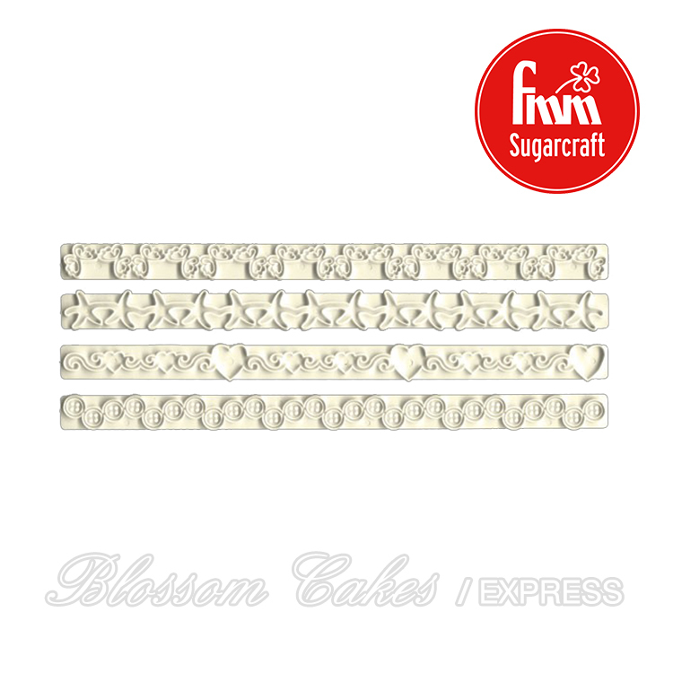 FMM Straight Frill Cutter Set 4 (Frills 13-16)