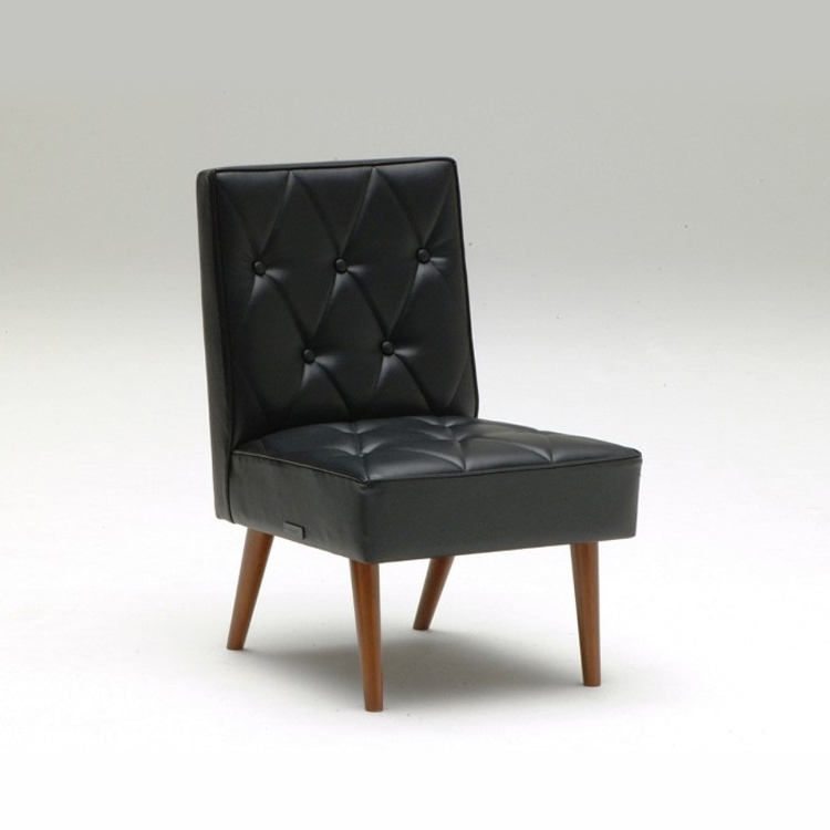 Cafe Chair 黑色皮革咖啡椅