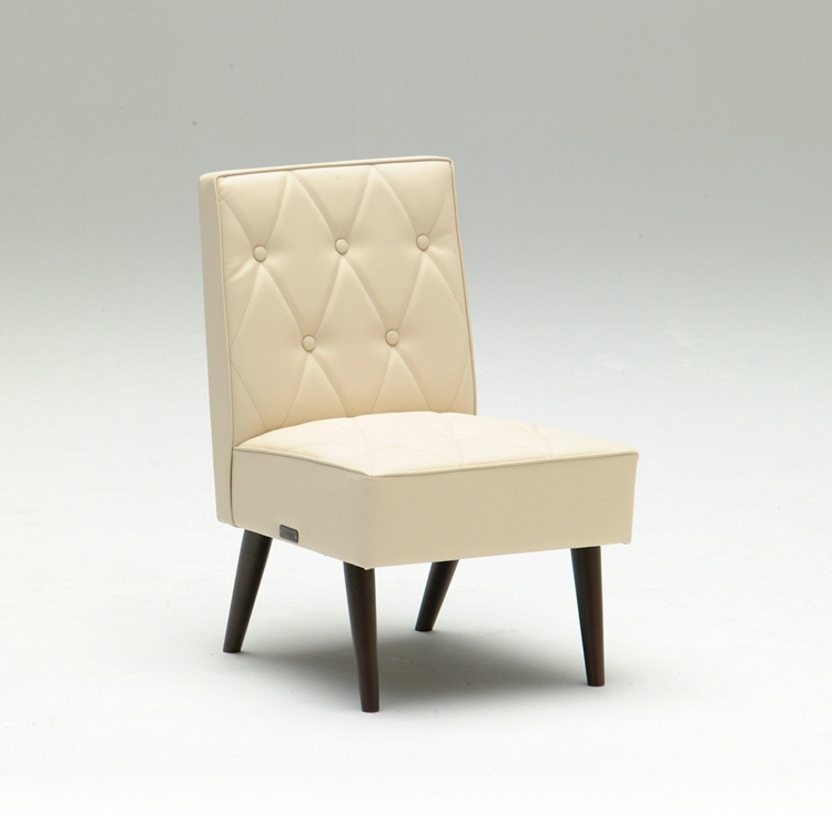Cafe Chair 白色皮革咖啡椅