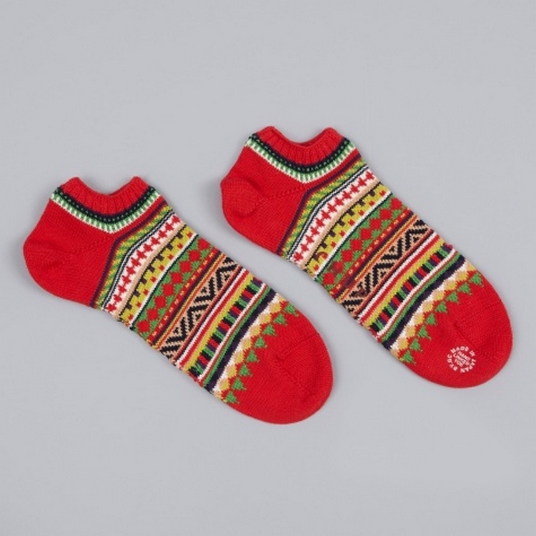 Chel 短襪-Red 紅色