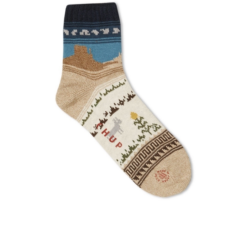 Monument Valley 短襪-Navy深藍色