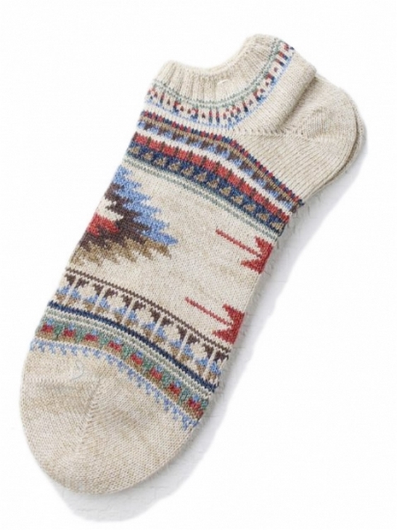 Rejilla 短襪-Beige米色