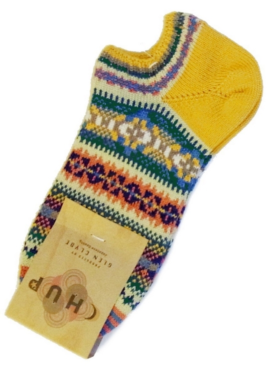 Seannos短襪-Yellow黃色