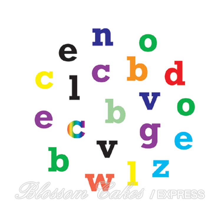 FMM Alphabet Cutter Set - Lower Case 1cm