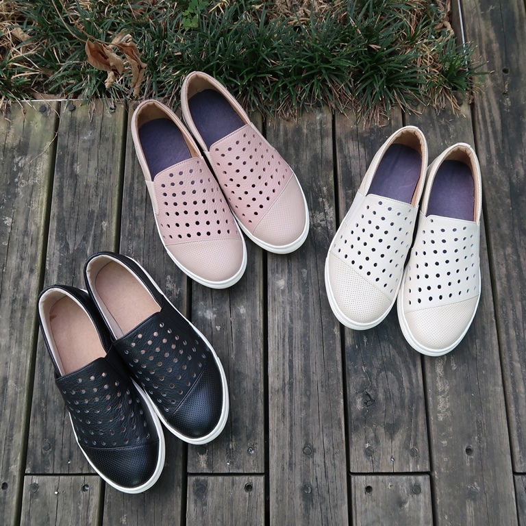 【匠心獨具】男款-MIT台灣製造純手工牛皮真皮情侶洞洞鞋休閒鞋(有男女款)