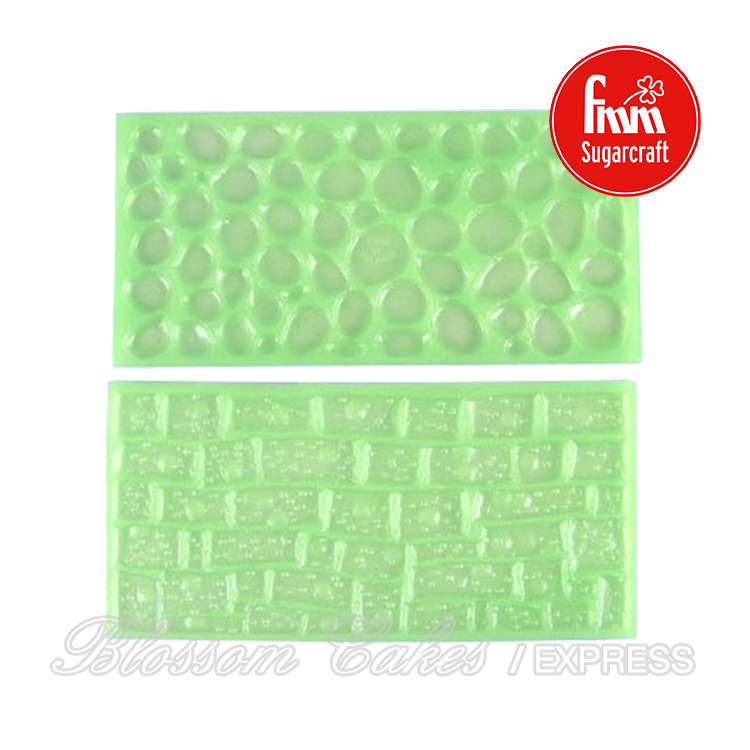 FMM Impression Mats Set #2 - Stone Wall & Cobblestone