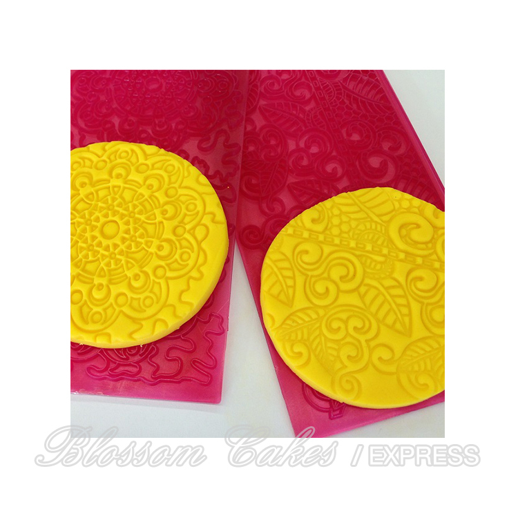 FMM Impression Mats Set #4 - Filigree Lace & Lace Motif