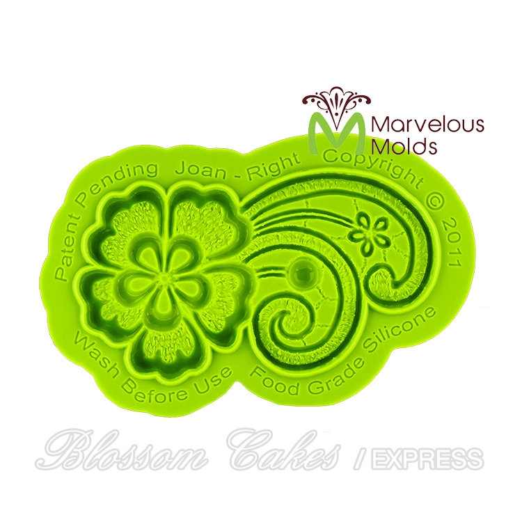 Marvelous Molds "Joan" Right Enhanced Lace Silicone Mold