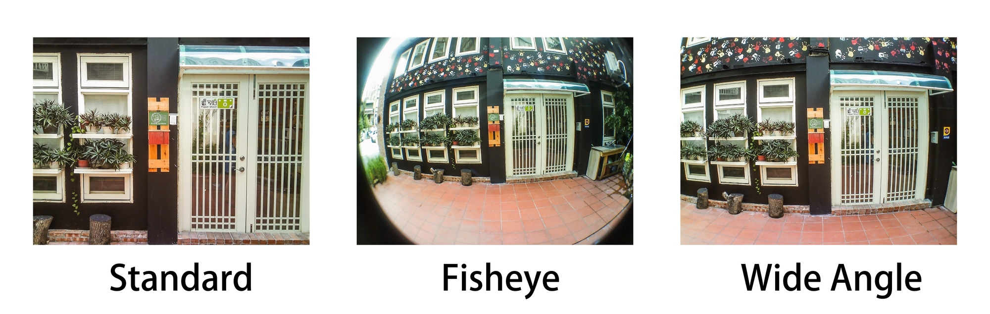 fish eye Lens and wide angle Lens (removable) - Cameras - Other Metals Silver
