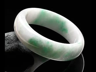 白底青福鐲(平安鐲)